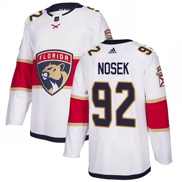 Authentic Adidas Men's Tomas Nosek Florida Panthers Away Jersey - White