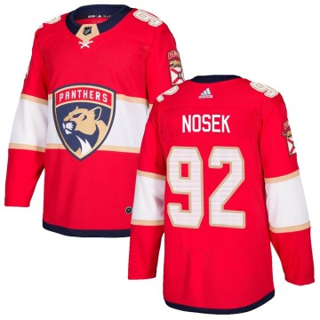 Authentic Adidas Men's Tomas Nosek Florida Panthers Home Jersey - Red